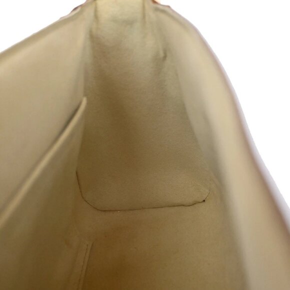 LOUIS VUITTON Logo Beverly MM Shoulder Bag Monogram Leather Brown - Picture 9 of 14